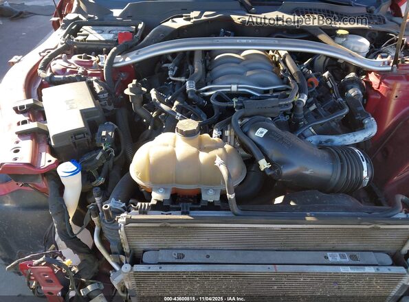 1FA6P8CF1L5174452 2020 FORD MUSTANG Red Vista trasera