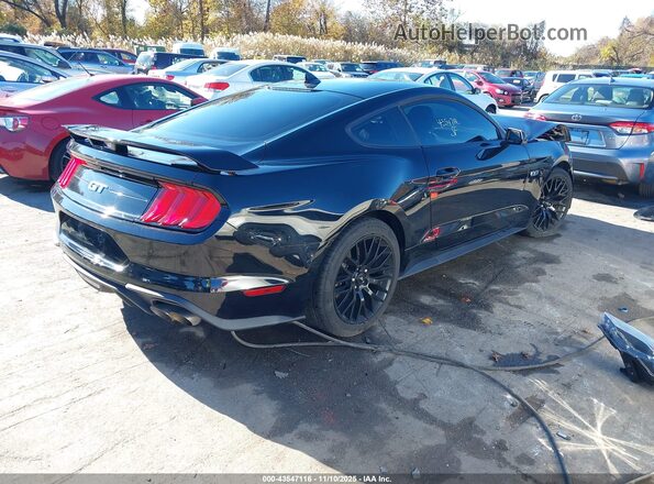 1FA6P8CF1L5181983 2020 FORD MUSTANG Black Tył prawy