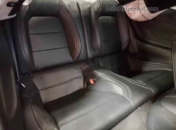 1FA6P8CF3S5414213 2025 FORD MUSTANG Red Vista de los asientos traseros