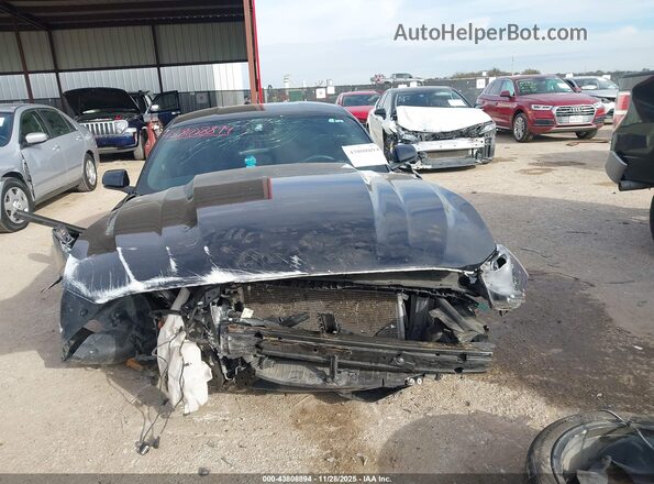 1FA6P8CF6N5128232 2022 FORD MUSTANG Черный Вид щитка приборов