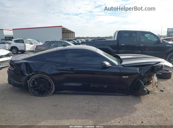 1FA6P8CF6N5128232 2022 FORD MUSTANG Черный Вид задней части салона