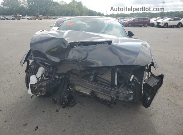 1FA6P8CF6R5401465 2024 FORD MUSTANG Черный Вид спереди
