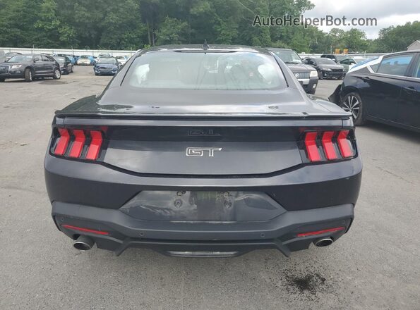 1FA6P8CF6R5401465 2024 FORD MUSTANG Черный Вид сзади