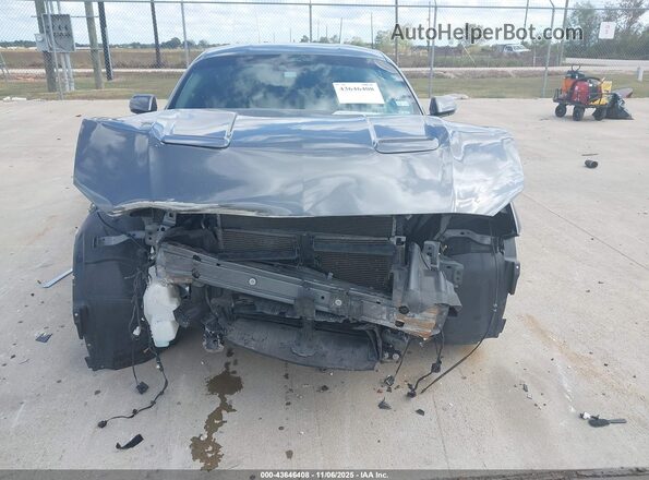 1FA6P8CF8N5140463 2022 FORD MUSTANG Серый Вид спереди