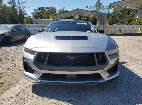 1FA6P8CF8R5408613 2024 FORD MUSTANG Silver Front view