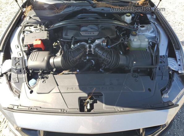 1FA6P8CF8R5408613 2024 FORD MUSTANG Silver Rear interior view