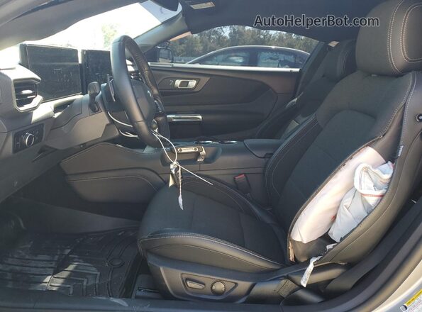 1FA6P8CF8R5408613 2024 FORD MUSTANG Silver Front interior view