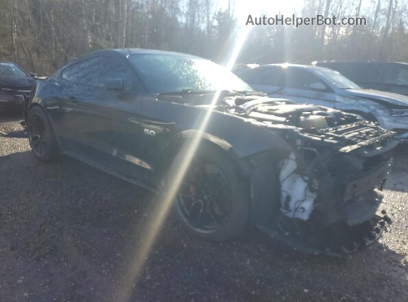 1FA6P8CF9L5159052 2020 FORD MUSTANG Black Front right