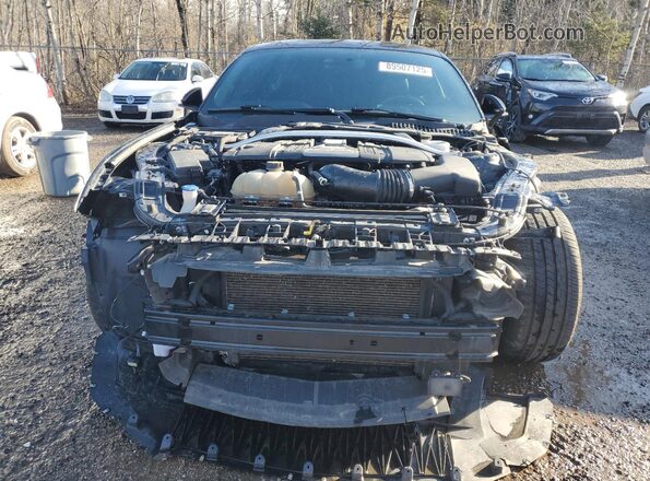 1FA6P8CF9L5159052 2020 FORD MUSTANG Black Front view