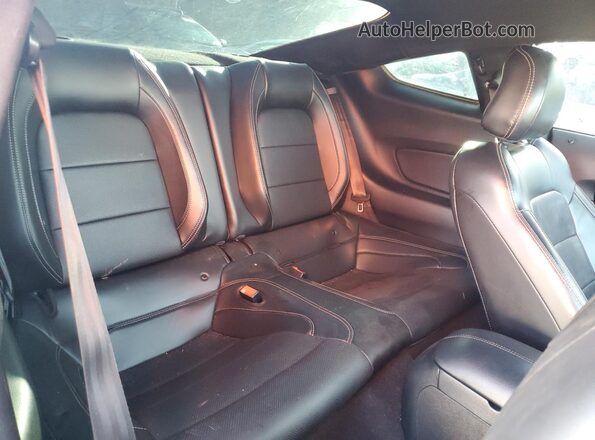 1FA6P8CF9L5159052 2020 FORD MUSTANG Black Rear seats view