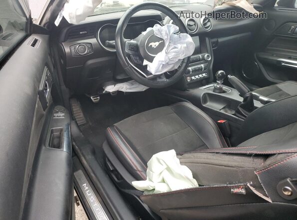 1FA6P8CF9L5185909 2020 FORD MUSTANG Black Vista del salpicadero
