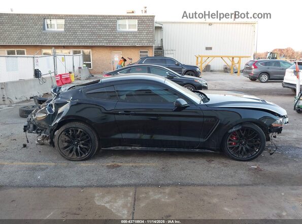 1FA6P8CF9M5157576 2021 FORD MUSTANG Black Вид задньої частини салону