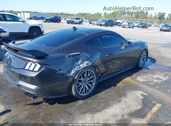 1FA6P8CF9R5411486 2024 FORD MUSTANG Gray Tył prawy