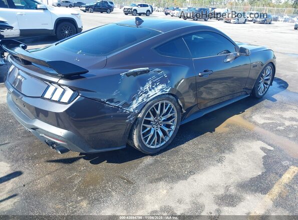 1FA6P8CF9R5411486 2024 FORD MUSTANG Gray Widok z przodu