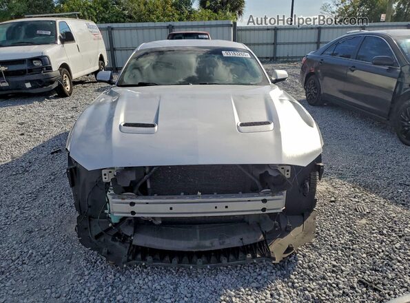 1FA6P8CFXJ5146131 2018 FORD MUSTANG Silver 