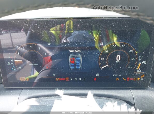 1FA6P8TH0R5147849 2024 FORD MUSTANG Light Blue Widok tylnych siedzeń