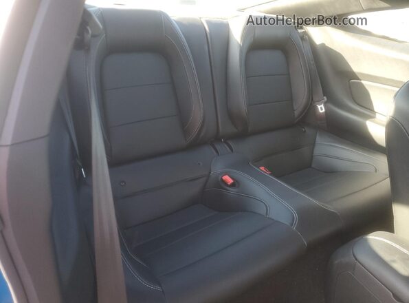 1FA6P8TH4K5129778 2019 FORD MUSTANG Blue Widok tylnych siedzeń