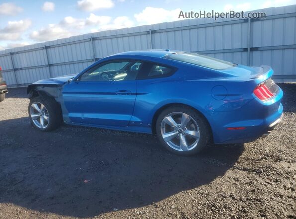 1FA6P8TH4K5129778 2019 FORD MUSTANG Blue Tył lewy