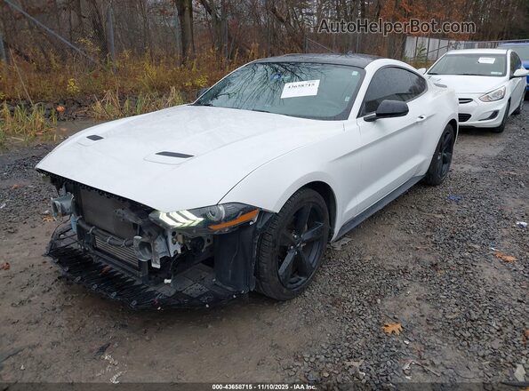 1FA6P8TH4N5126657 2022 FORD MUSTANG Белый Передняя левая четверть