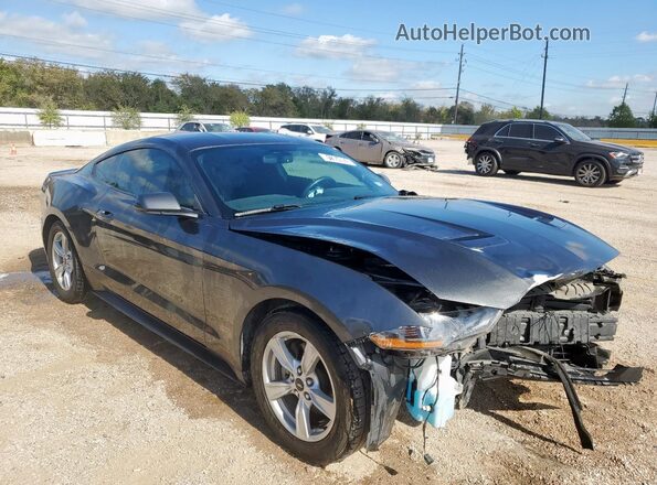 1FA6P8TH5L5150219 2020 FORD MUSTANG Gray Передня права чверть