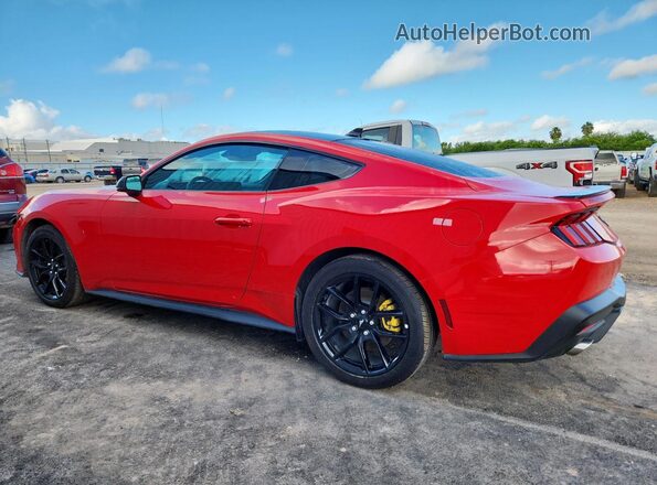 1FA6P8TH5R5103877 2024 FORD MUSTANG Red Tył lewy