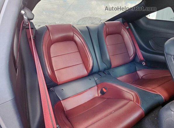 1FA6P8TH5R5103877 2024 FORD MUSTANG Red Widok tylnych siedzeń