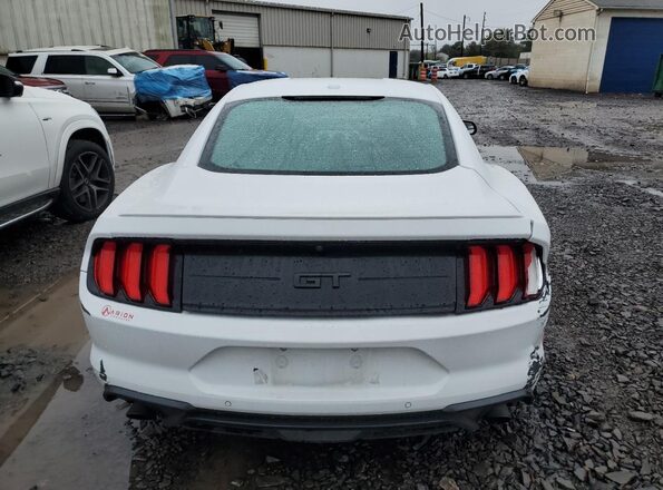 1FA6P8TH6L5100526 2020 FORD MUSTANG White Rear view