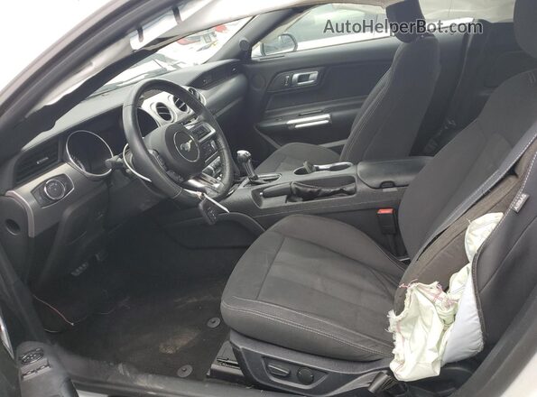 1FA6P8TH6L5100526 2020 FORD MUSTANG White Front interior view