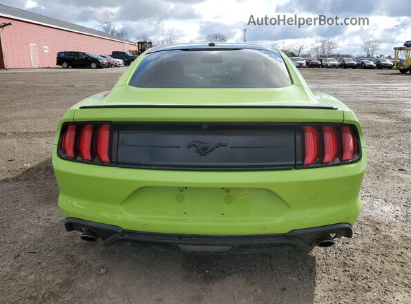 1FA6P8TH7L5122048 2020 FORD MUSTANG Green Rear view