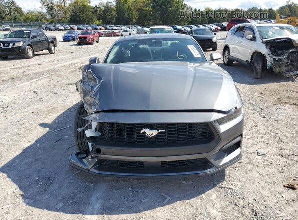 1FA6P8TH8S5129380 2025 FORD MUSTANG Charcoal Widok z przodu