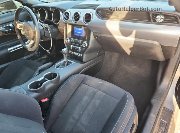 1FA6P8TH9L5100472 2020 FORD MUSTANG Silver Dashboard view