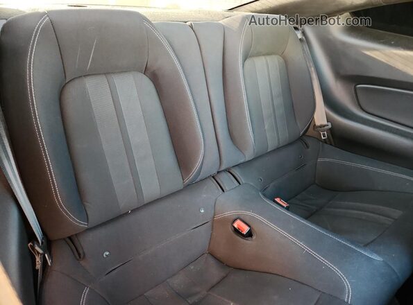 1FA6P8TH9L5100472 2020 FORD MUSTANG Silver Rear seats view