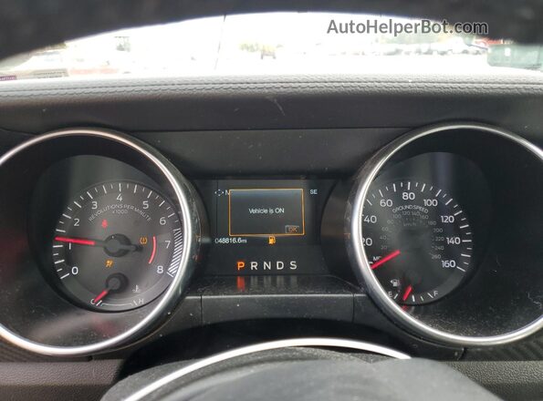 1FA6P8TH9L5167475 2020 FORD MUSTANG Silver Vista del cuadro de instrumentos