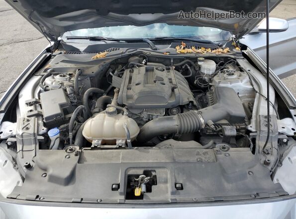 1FA6P8TH9L5167475 2020 FORD MUSTANG Silver Vista interior trasera