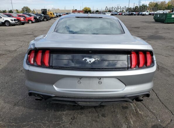 1FA6P8TH9L5167475 2020 FORD MUSTANG Silver Vista trasera