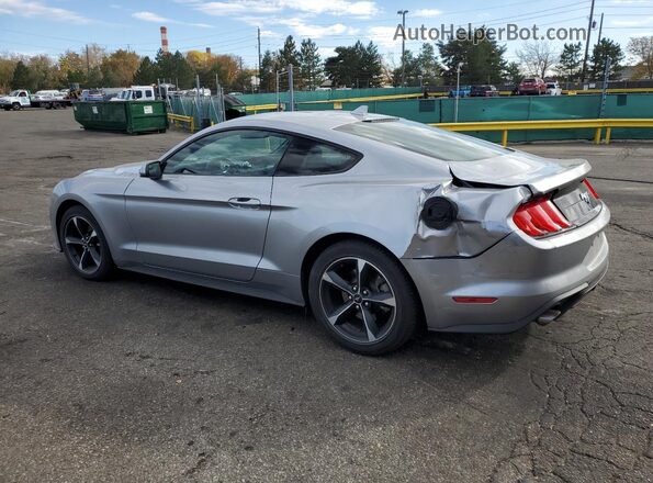 1FA6P8TH9L5167475 2020 FORD MUSTANG Silver Trasero izquierdo