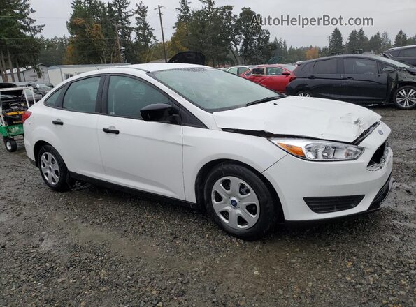 1FADP3E29HL223534 2017 FORD FOCUS Белый Передняя правая четверть