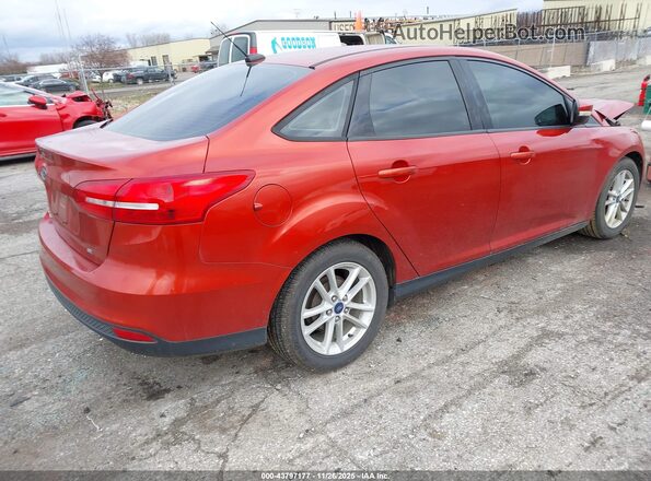 1FADP3F23JL246263 2018 FORD FOCUS Burgundy უკანა მარჯვენა