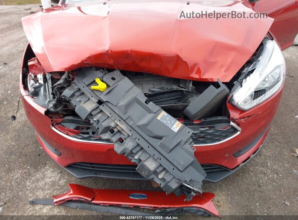 1FADP3F23JL246263 2018 FORD FOCUS Burgundy წინა ხედი