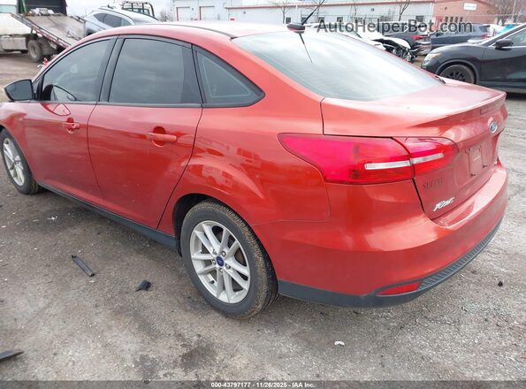 1FADP3F23JL246263 2018 FORD FOCUS Burgundy უკანა მარცხენა