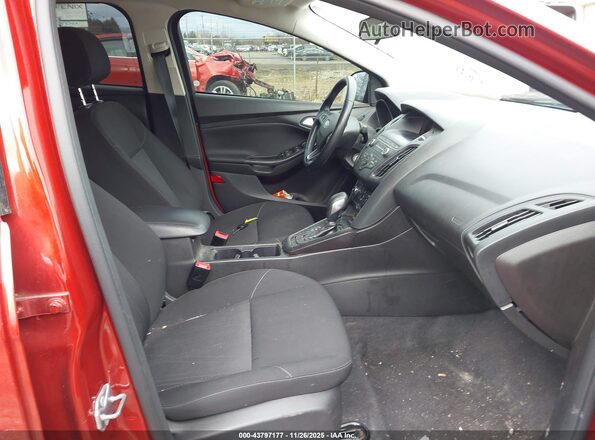 1FADP3F23JL246263 2018 FORD FOCUS Burgundy წინა სალონის ხედი