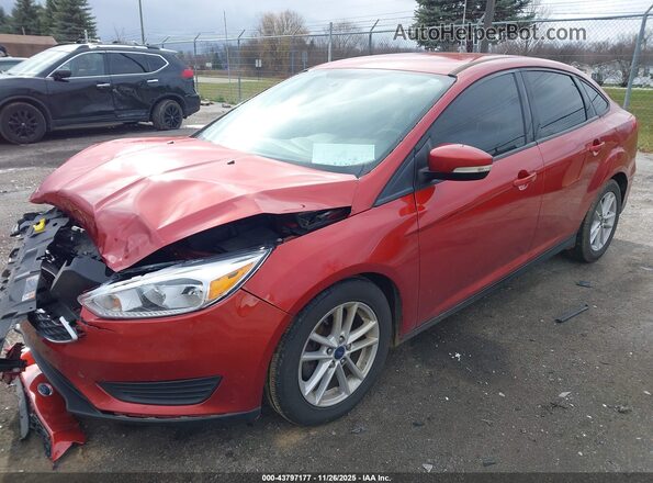 1FADP3F23JL246263 2018 FORD FOCUS Burgundy წინა მარცხენა ხედი სამი მეოთხედიდან