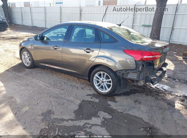 1FADP3F26JL286255 2018 FORD FOCUS Gray Tył lewy