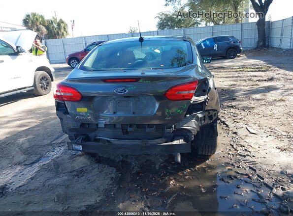 1FADP3F26JL286255 2018 FORD FOCUS Gray 