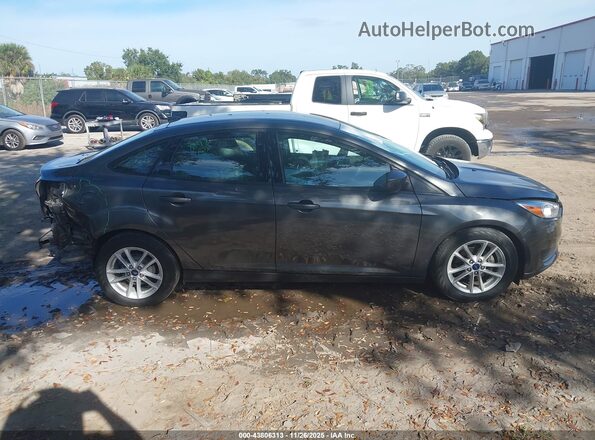 1FADP3F26JL286255 2018 FORD FOCUS Gray Widok wnętrza z tyłu