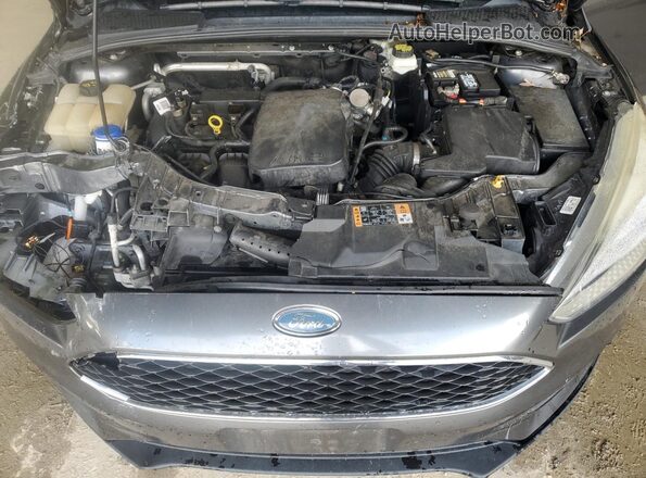 1FADP3F28JL224713 2018 FORD FOCUS Gray 
