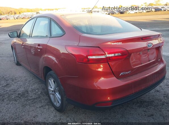 1FADP3F2XJL246499 2018 FORD FOCUS Orange Задня ліва чверть