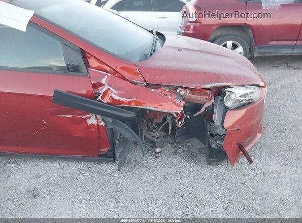 1FADP3F2XJL246499 2018 FORD FOCUS Orange Вид спереду