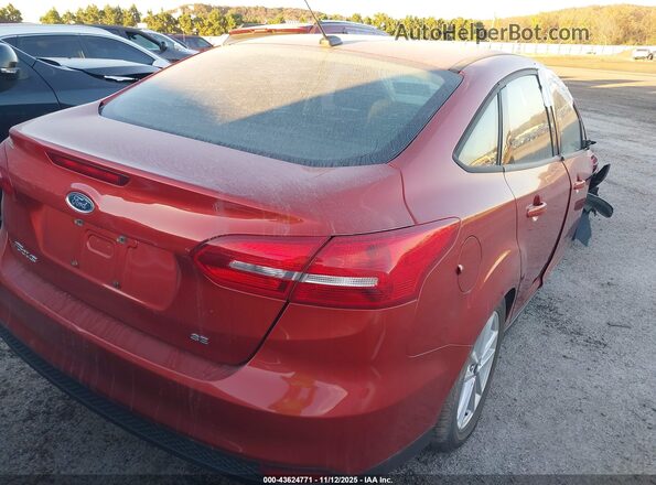 1FADP3F2XJL246499 2018 FORD FOCUS Orange Задня права чверть