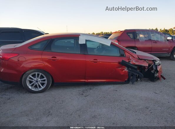 1FADP3F2XJL246499 2018 FORD FOCUS Orange Вид щитка приладів